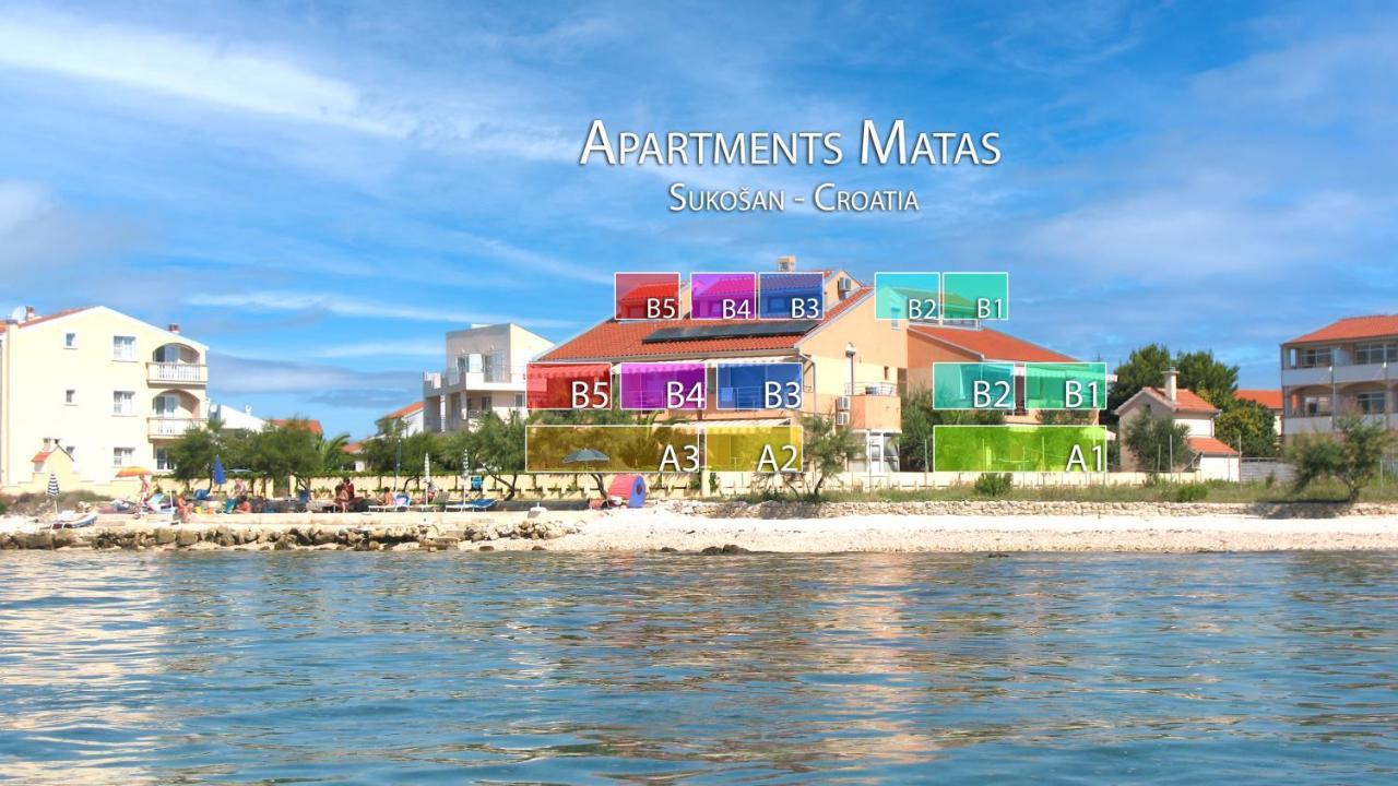Apartments Matas Sukošan Dış mekan fotoğraf